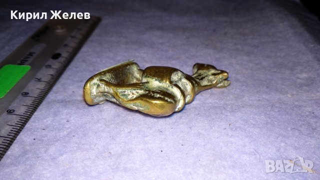 СИМПАТИЧНО МАГАРЕНЦЕ Стара МЕТАЛНА ФИГУРКА СТАТУЕТКА за КОЛЕКЦИЯ ИНТЕРИОР ИГРАЧКА ДЕКОРАЦИЯ 34589, снимка 7 - Колекции - 39061923