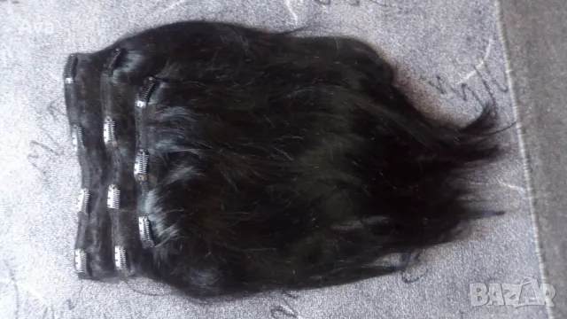 Beauty Works черни удължения за коса 16 инча , снимка 6 - Аксесоари за коса - 49052937