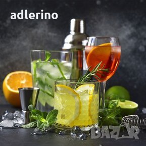 Комплект за бармани, комплект за коктейли, аксесоари за бар, аксесоари за барман, 5 части, стомана, снимка 4 - Прибори за хранене, готвене и сервиране - 34313280