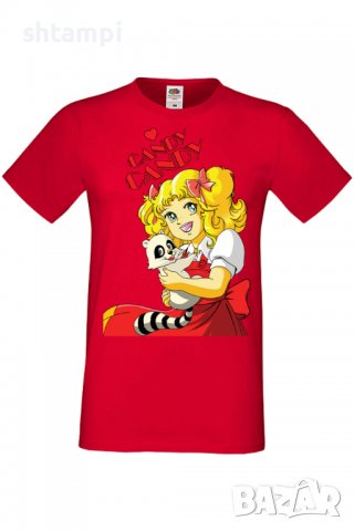 Мъжка тениска Candy Candy,Анимация,игра,Празник,Повод,, снимка 3 - Тениски - 37949119