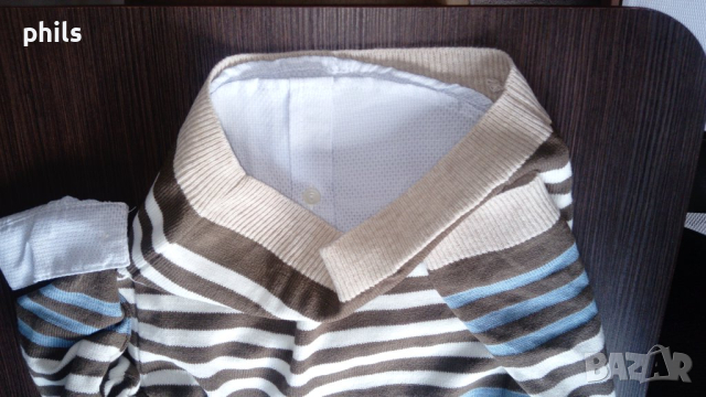 пуловер с риза Cool  р 80, снимка 5 - Комплекти за бебе - 30951031