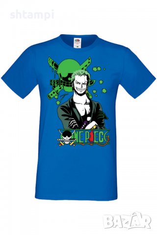 Мъжка тениска One Piece Roronoa Zoro 03,Анимация,игра,Празник,Повод,, снимка 4 - Тениски - 38122293