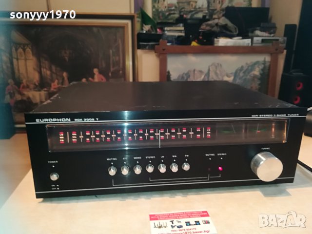 EUROPHON RCK3005T-STEREO TUNER-SWITZERLAND 1305211102, снимка 3 - Ресийвъри, усилватели, смесителни пултове - 32859833