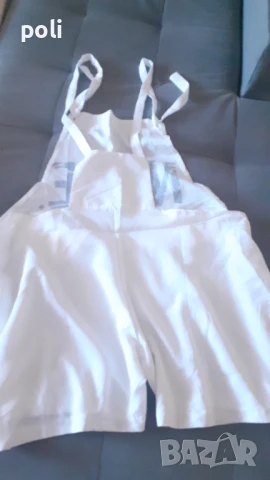 Летен бял гащеризон, снимка 2 - Гащеризони - 51135484