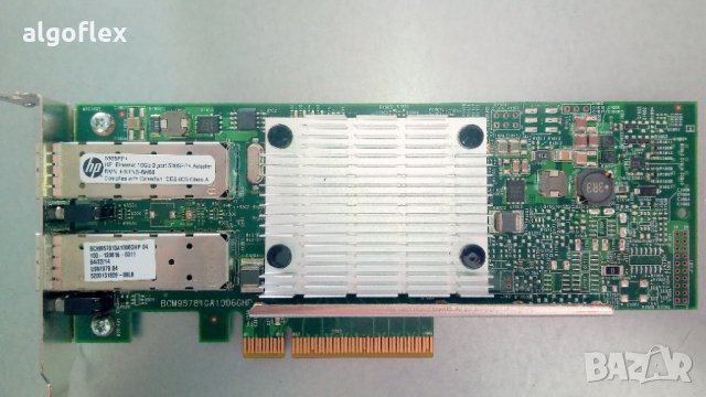10Gb HPE 530SFP+/BCM957810A1006G PCIe 2.0 Мрежов Адаптер, снимка 3 - Мрежови адаптери - 26740340