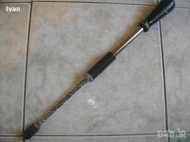 Athlet-Немска Ръчна Автоматична Отвертка-Дърводелска-6 мм Захват-315-450мм Дължина-Отлична, снимка 2 - Отвертки - 33299486