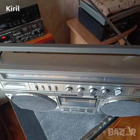 Радиокасетофон SHARP GF-8989, снимка 7 - Радиокасетофони, транзистори - 53608910