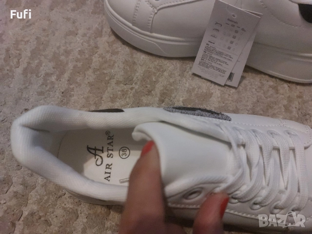 35 лв, нови маратонки, с етикет и в кутия, 38 размер, 24 см стелка , снимка 4 - Маратонки - 52858136