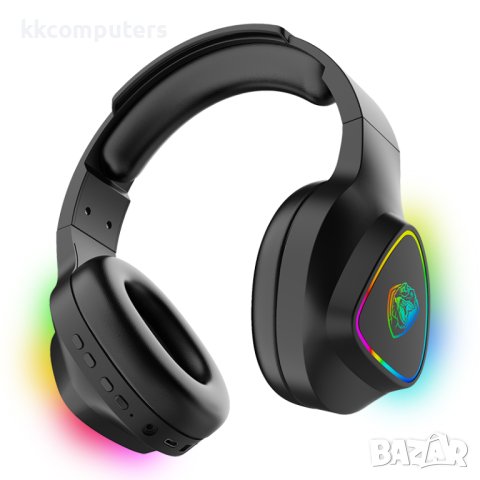 Безжични гейминг слушалки ROXPOWER T-ROX ST-GH709W      Производител: Roxpower     Модел: ST-GH709W, снимка 3 - Слушалки и портативни колонки - 44030322