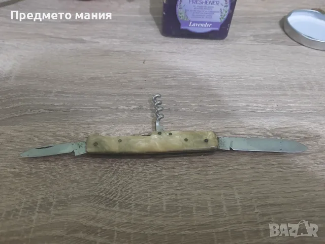 Старо Българско  джобно ножче от соца  Велико търново , снимка 4 - Ножове - 48213330