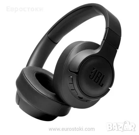 Безжични слушалки JBL Tune 710BT, Bluetooth, Pure Bass Sound, микрофон, цвят: черно