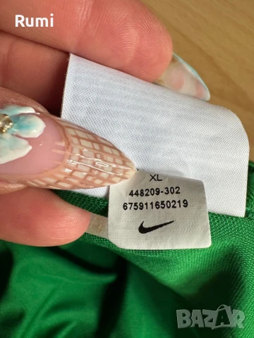 Оригинална зелена мъжка тениска NIKE DRY-FIT ! XL, снимка 6 - Тениски - 51228852
