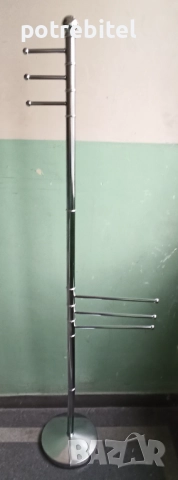 Метална закачалка с 3+3 въртящи рамена - за 10 евро, снимка 2 - Закачалки - 52907794