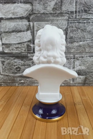 Два бюста на Йохан Себастиан Бах и на момче, снимка 4 - Статуетки - 50526858