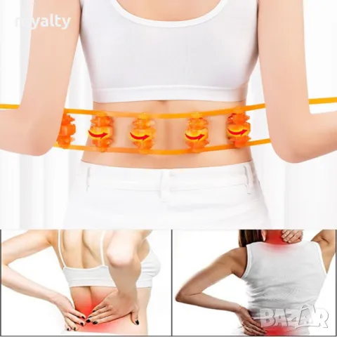 Ръчно масажно въже – 100 см, за мускулна релаксация