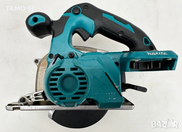 Makita DCS553 - Безчетков акумулаторен циркуляр за метал 18V, снимка 4 - Триони и циркуляри - 52879745