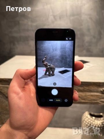 КАТО ЧИСТО НОВ Iphone 12 mini blue 128 GB + подаръци, снимка 10 - Apple iPhone - 52325513