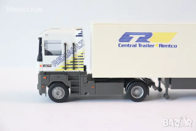 AMW 1:87 H0 RENAULT MAGNUM КАМИОН ТИР МОДЕЛ КОЛИЧКА, снимка 2 - Колекции - 50153266