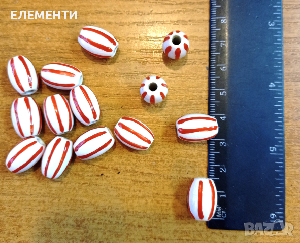 Глазирани Керамични Мъниста, снимка 2 - Ръчно изработени сувенири - 44877763