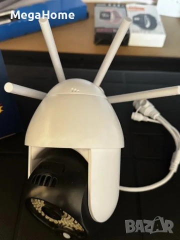Куполна Wi-Fi камера с 68 LED диода, Въртяща, Детектор за движение, Следене на обект, Нощно виждане, снимка 2 - IP камери - 53061060