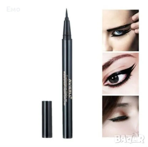 Дълготрайна водоустойчива течна очна линия за неустоим поглед HZS116, снимка 5 - Козметика за лице - 47727754