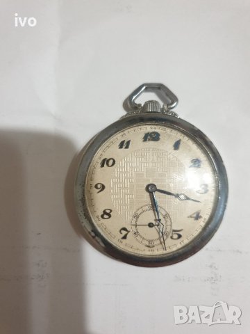 стар сребърен джобен часовник, снимка 2 - Джобни - 40292835