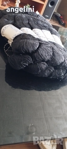 Памучно черно тире за плетива