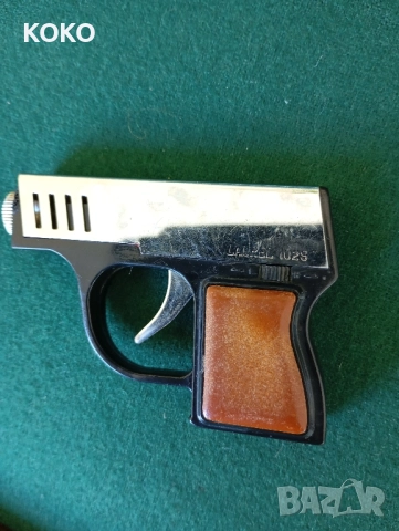 Метална Запалка Пистолетче ,Laurel 1029 , снимка 3 - Колекции - 51952964