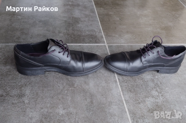 Мъжки обувки ECCO 44 номер, снимка 3 - Официални обувки - 52572313