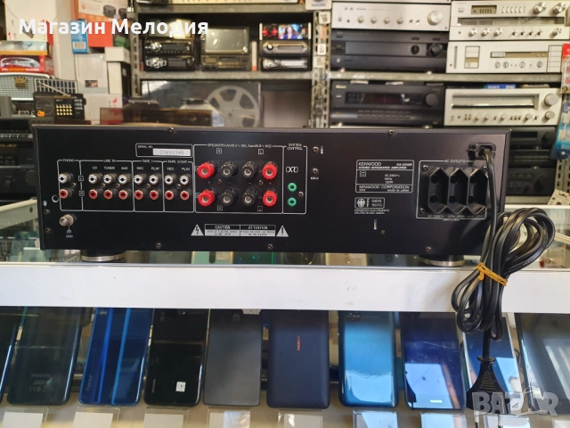 Усилвател Kenwood KA-2050R В отлично техническо и визуално състояние., снимка 8 - Ресийвъри, усилватели, смесителни пултове - 50123670