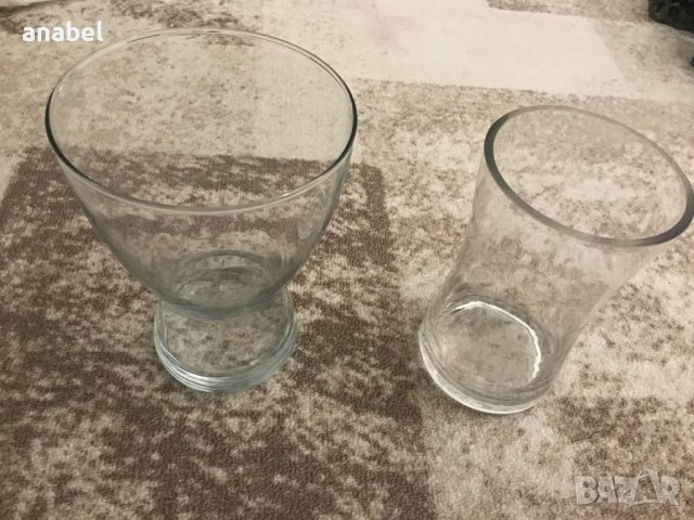 Стъклени вази, снимка 6 - Вази - 14345449