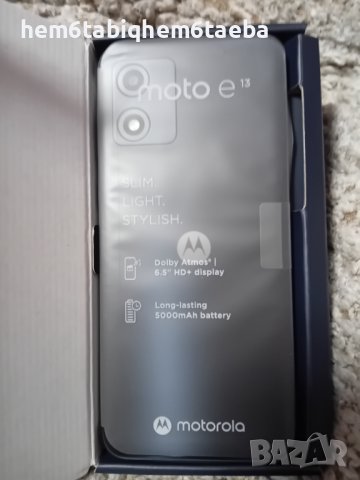 ЧИСТО НОВА MOTOROLA MOTO E13  SMART PHONE GSM, снимка 2 - Motorola - 44112449