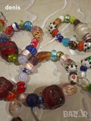 Стъклени гривни, снимка 5 - Гривни - 52931003