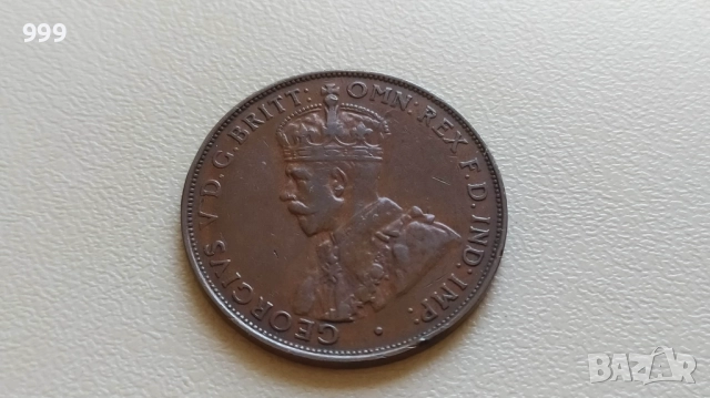 1 пени 1936, 1938, 1943, 50 цента 1981, 50 цента 1982 Австралия - Възпоменателна, снимка 3 - Нумизматика и бонистика - 40240231