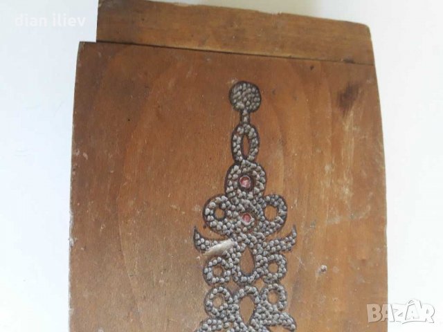 Стара дървена кутия , снимка 13 - Други ценни предмети - 28909491