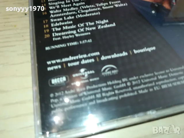 ANDRE RIEU X2 CD 0804251629, снимка 16 - CD дискове - 49813330