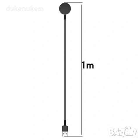 Зареждащ кабел за Samsung Galaxy Watch Active 1,2 – USB, бързо зареждане, снимка 7 - Смарт гривни - 53353525