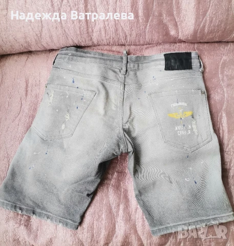 Мъжки къси дънки Dsquared 2 размер 48 , снимка 2 - Дънки - 51271259