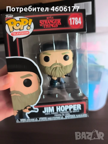 Funko pop stranger things Jim hopper, снимка 2 - Фигурки - 53507780