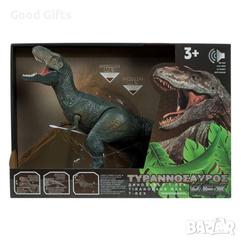 Интерактивен Динозавър T-Rex със звук и движение, снимка 2 - Други - 43379980