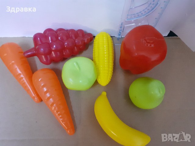 Детски комплект за игра -плодове и зеленчуци в Играчки за стая в с ...