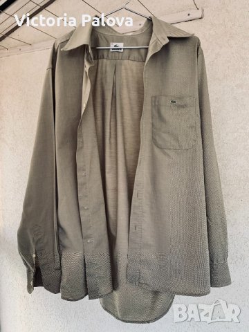 Риза LACOSTE оригинал, снимка 13 - Ризи - 36720394
