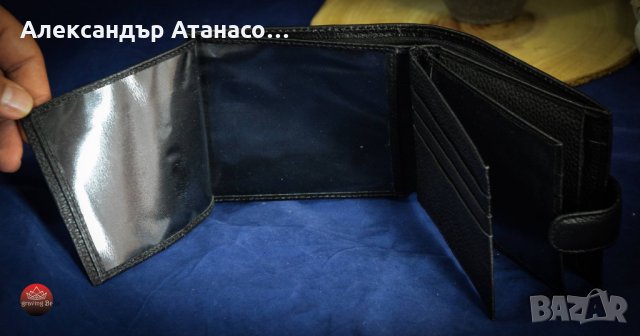 Персонализирано мъжко портмоне от италианска естествена кожа, снимка 2 - Портфейли, портмонета - 33484385
