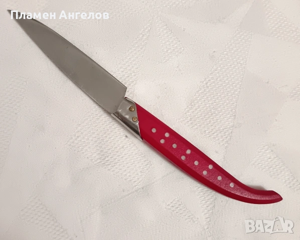 Ново Българско ножче, ножка, сгъваемо джобно ножче К. Попадийн с. Костенец , снимка 3 - Антикварни и старинни предмети - 53480269