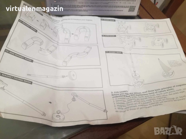 Игри с магнити - Anti graviti Magnetic Levitation и Magnet Science, снимка 10 - Образователни игри - 42760345
