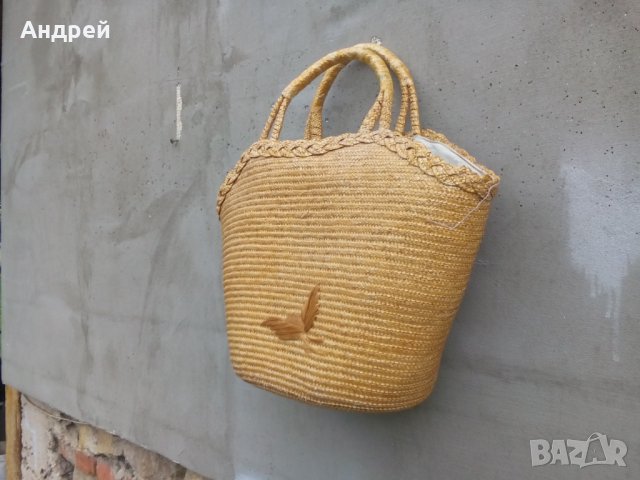 Стара дамска плетена чанта #5, снимка 3 - Други ценни предмети - 28731452