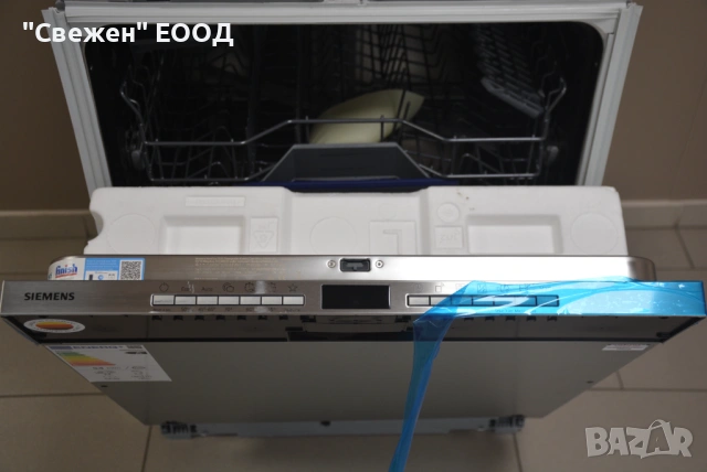 Съдомиялна за вграждане Siemens SN63EX22AE Автоматично отваряне, infoLight, снимка 5 - Съдомиялни - 53335515