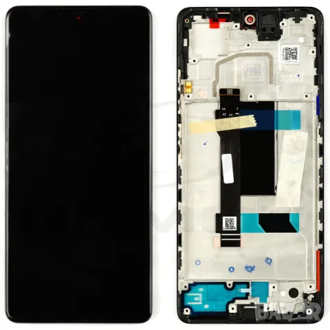 Дисплей с рамка за Xiaomi Redmi Note 12 Pro 5G, Poco X5 Pro 5G, тъч, 22101316G, 22101320G, тъчскрийн