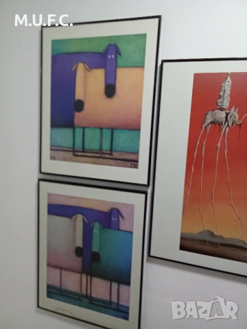 Салвадор Дали.52см на 62см.Уникална., снимка 13 - Картини - 52490474