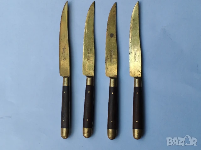 Винтидж бронзови ножчета за плодове STAHL BRONCE, Германия. , снимка 10 - Ножове - 51405596